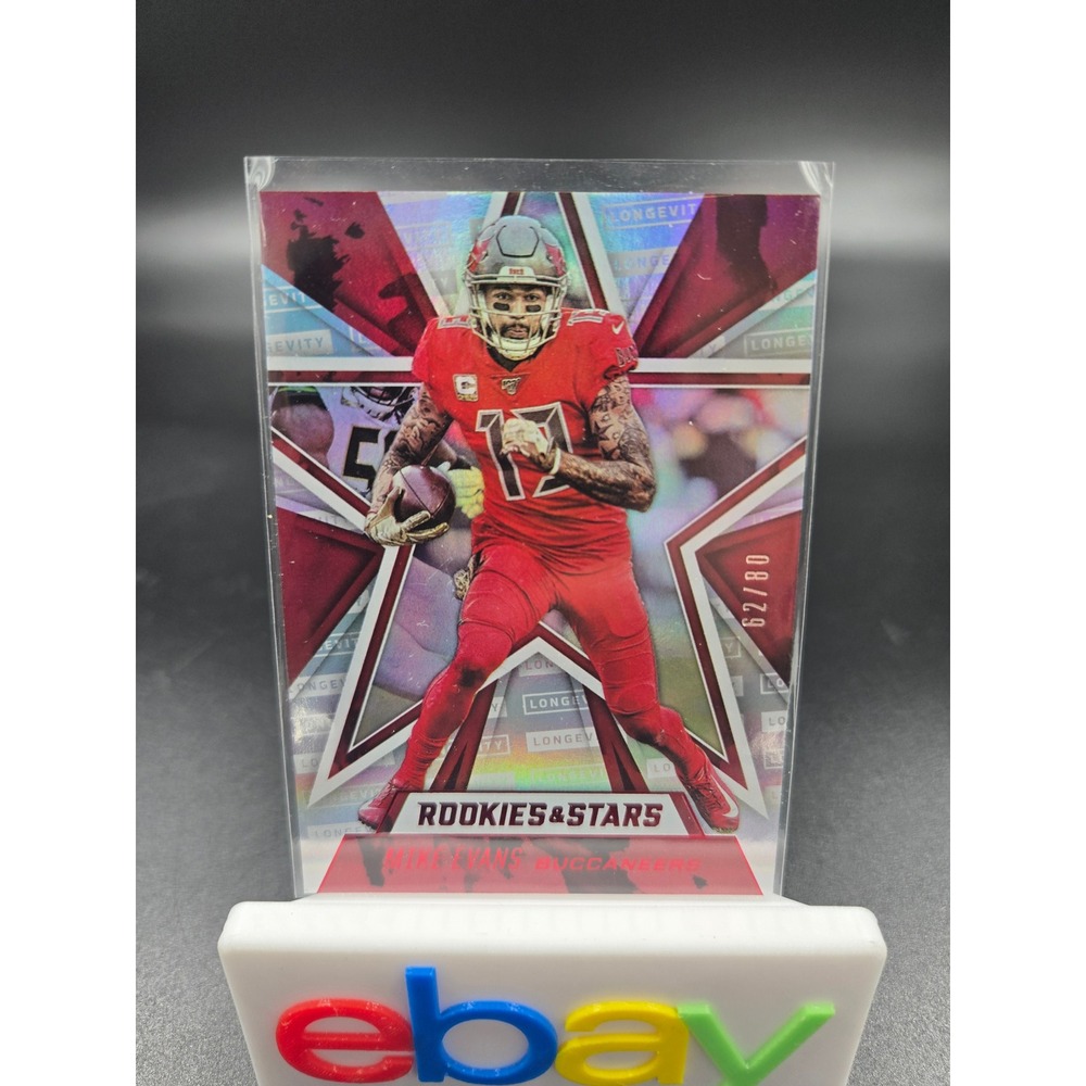 2020 Panini Rookies & Stars Longevity Mike Evans 62/80 Tampa Bay Buccaneers #83